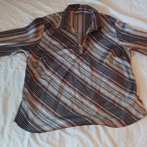 Brown Blouse XL